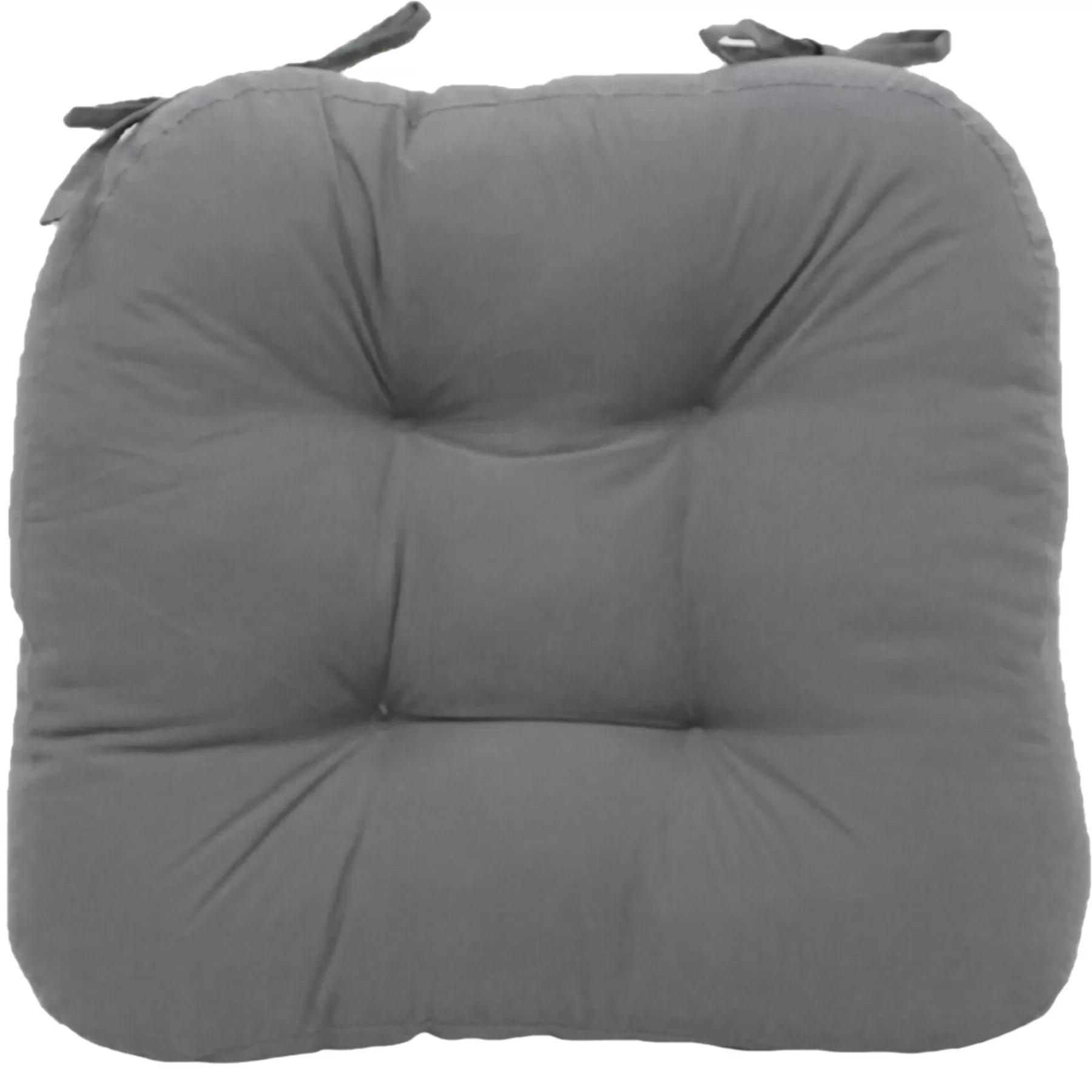 2-Pack Dark Grey Microsuede Chair Pads Online Discount^* Cheap