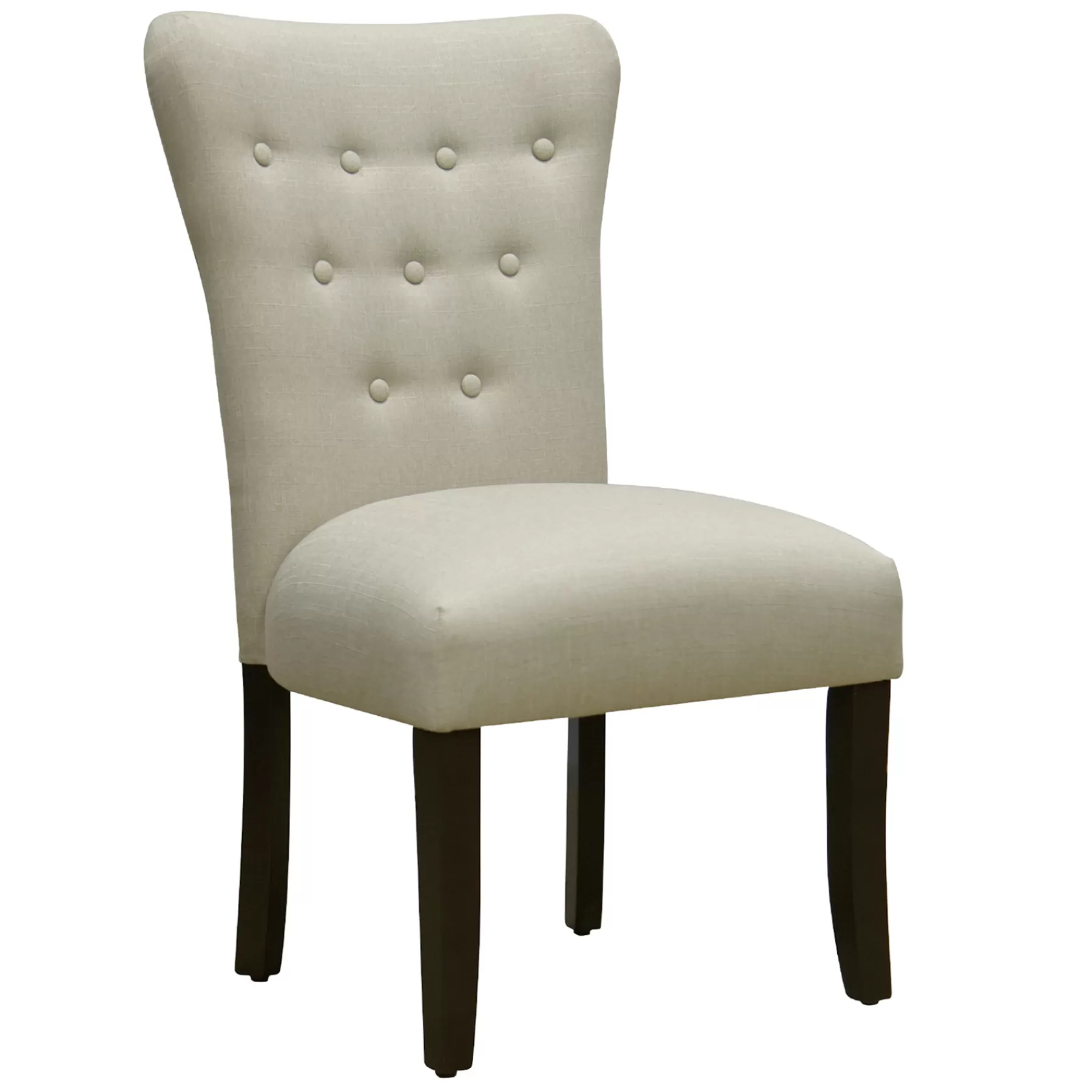 9-Button Natural Parson Dining Chair Flash Sale^* Clearance