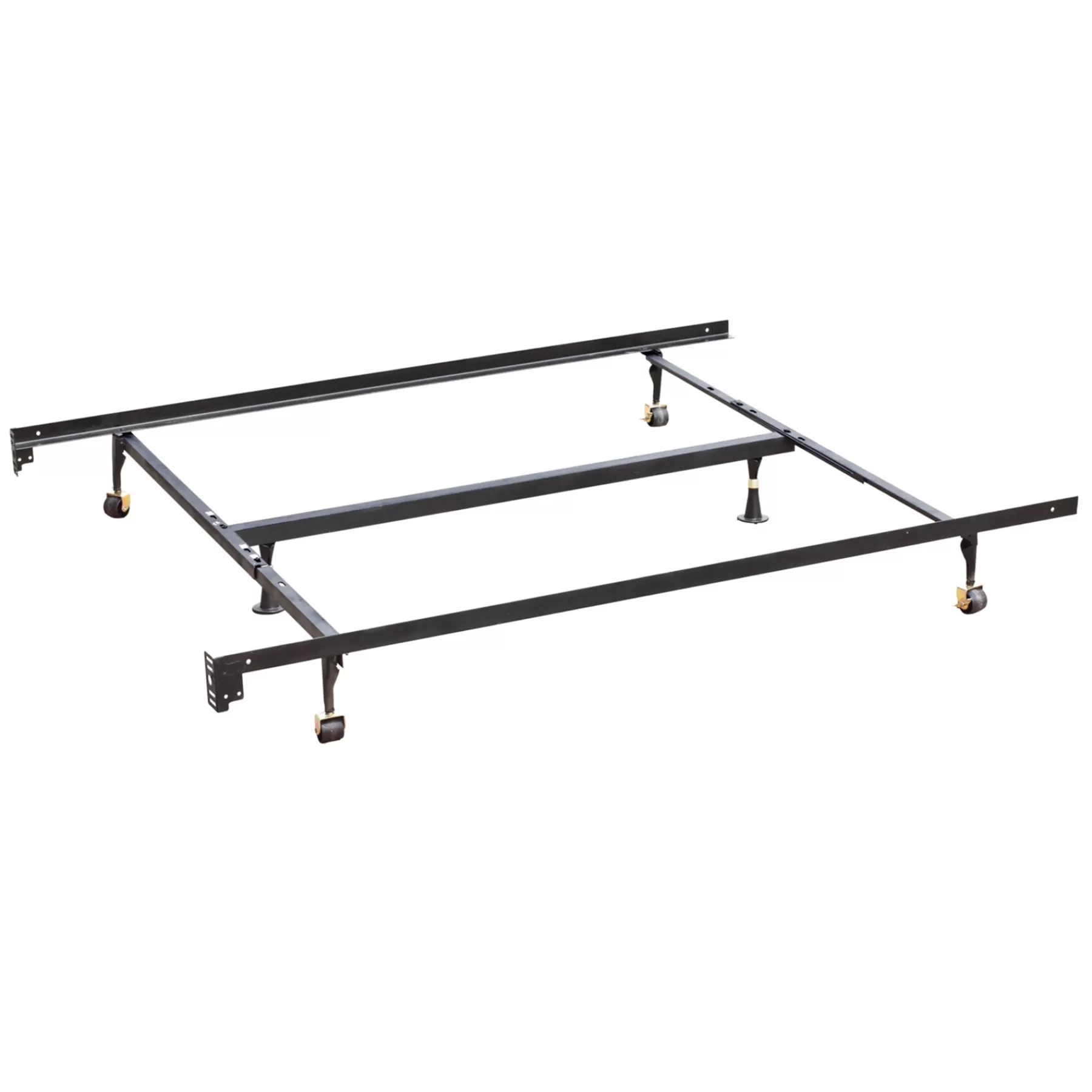 Adjustable Metal Mattress Frame, Queen/King Less Expensive^* Shop