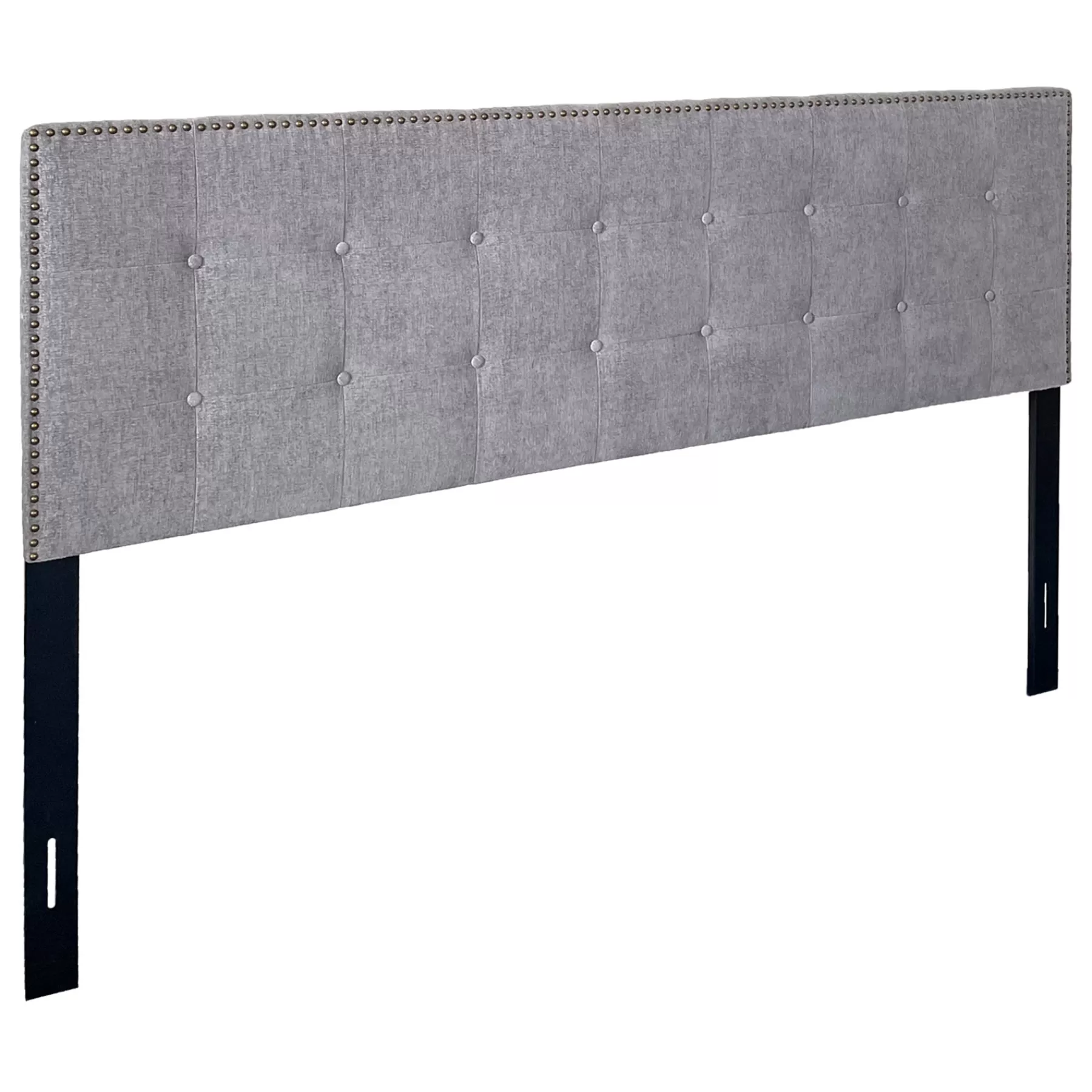 Brian Cement Grey Headboard, King Low Price^* Online