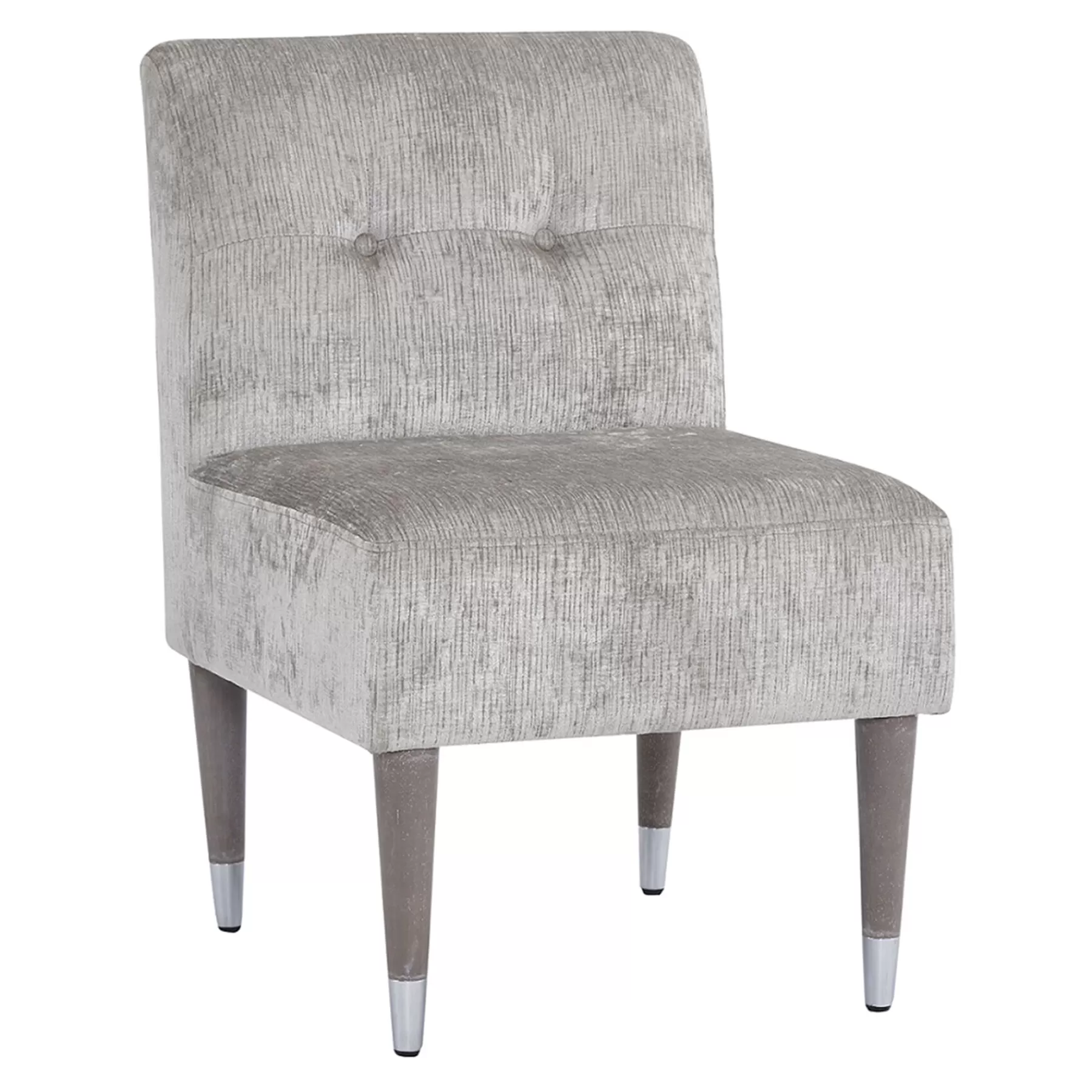 Dove Accent Chair With Silver Capped Wood Legs Promotion^* Cheap