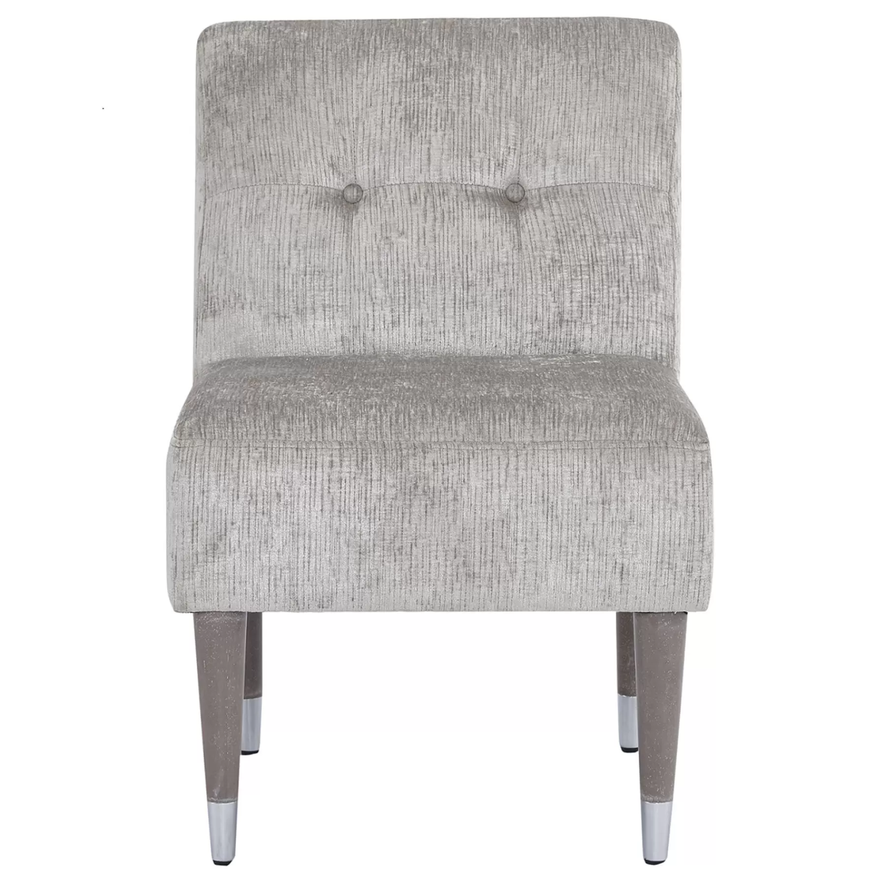 Dove Accent Chair With Silver Capped Wood Legs Promotion^* Cheap