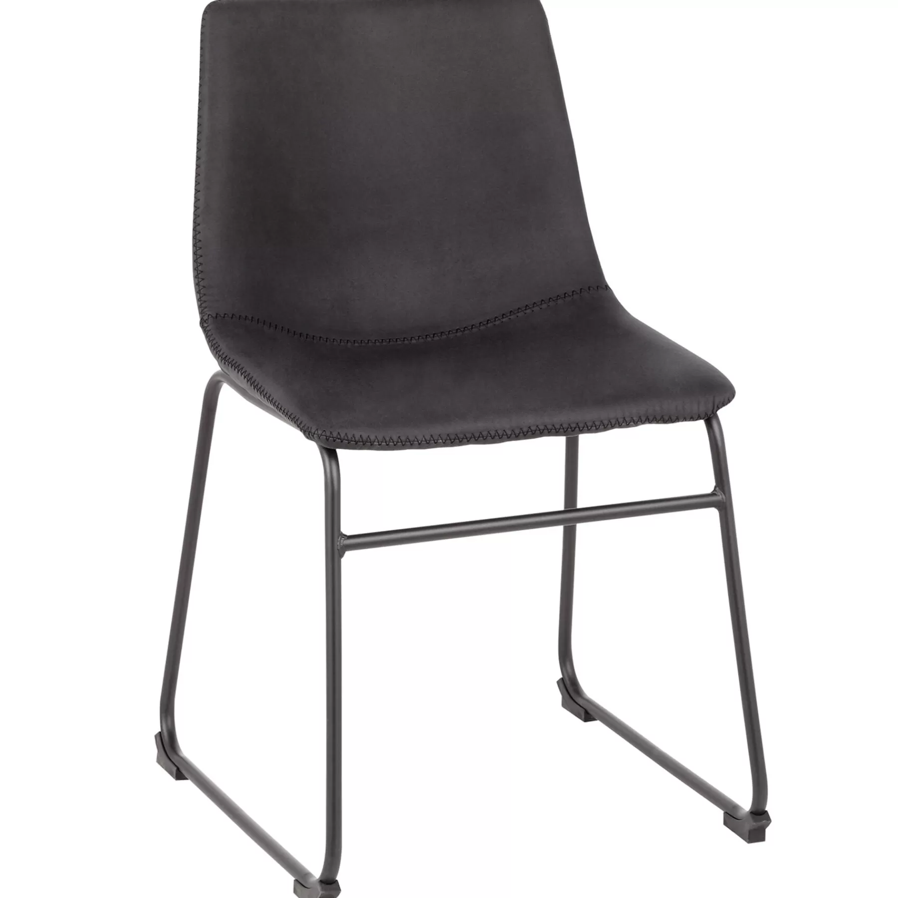 Drake Modern Industrial Dining Chair, Dark Grey Promotion^* Best Sale