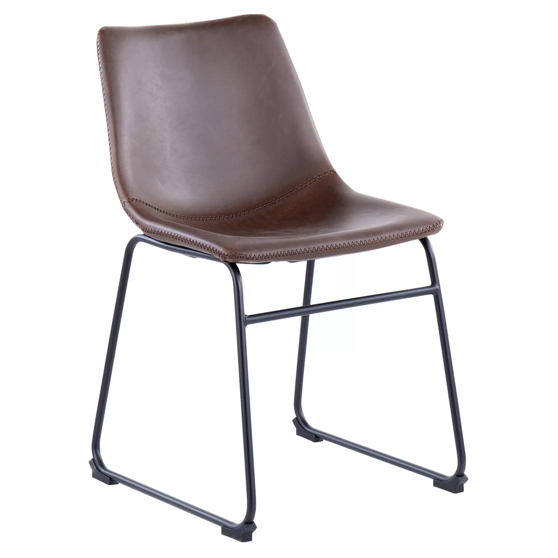 Drake Modern Industrial Dining Chair, Espresso Discount^* Best