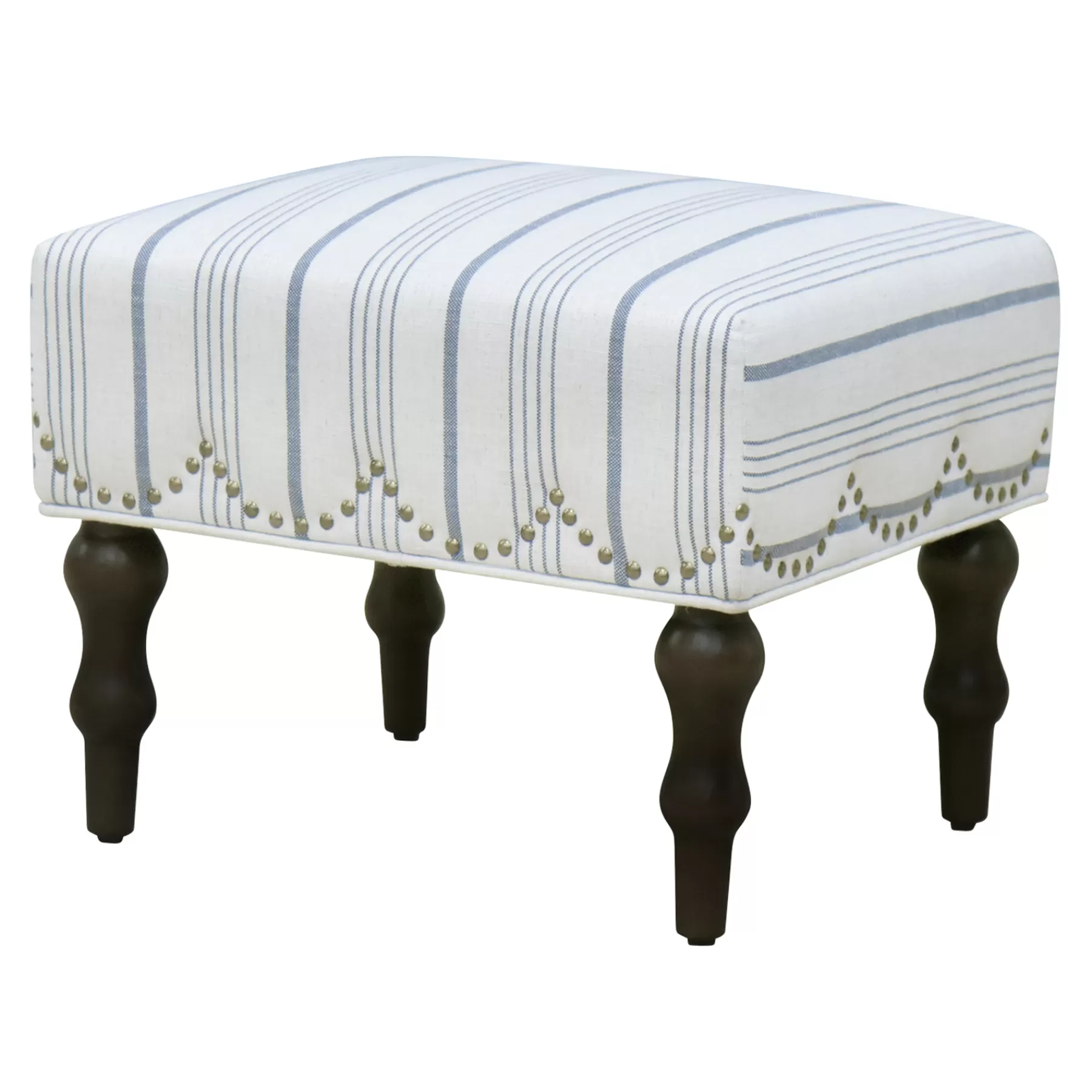 Grace Mitchell Olivia Scalloped Ottoman Flash Sale^* Clearance