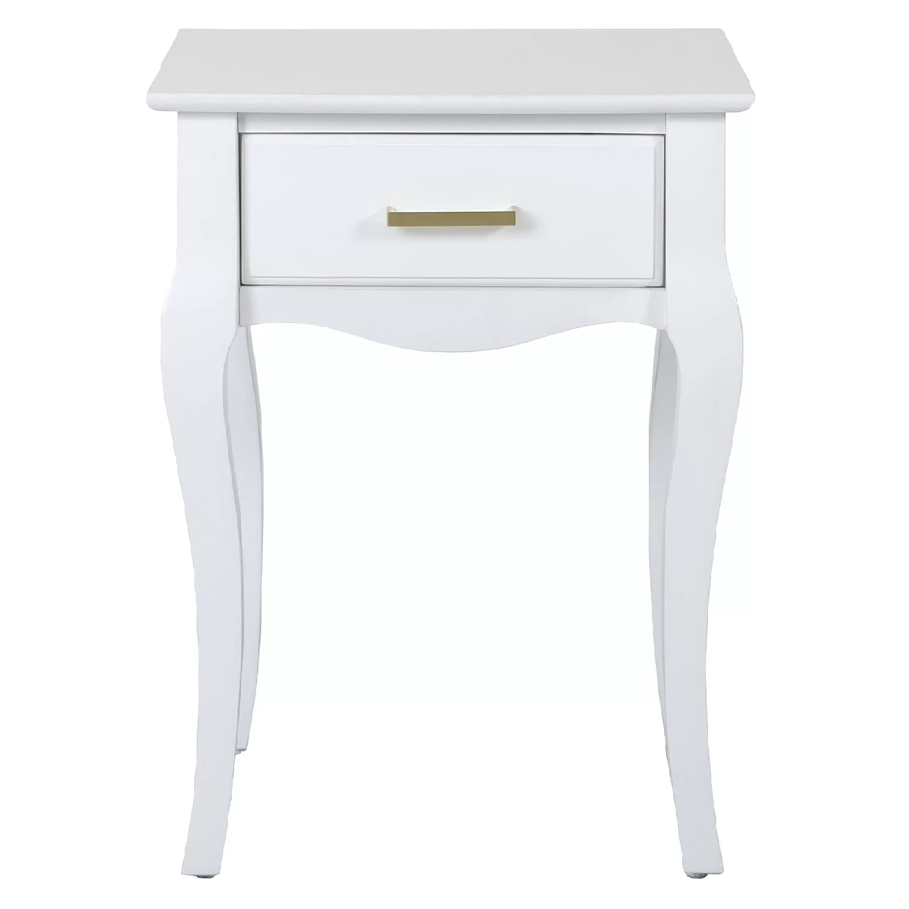 Grace Mitchell Scarlett White End Table Good Quality^* Cheap