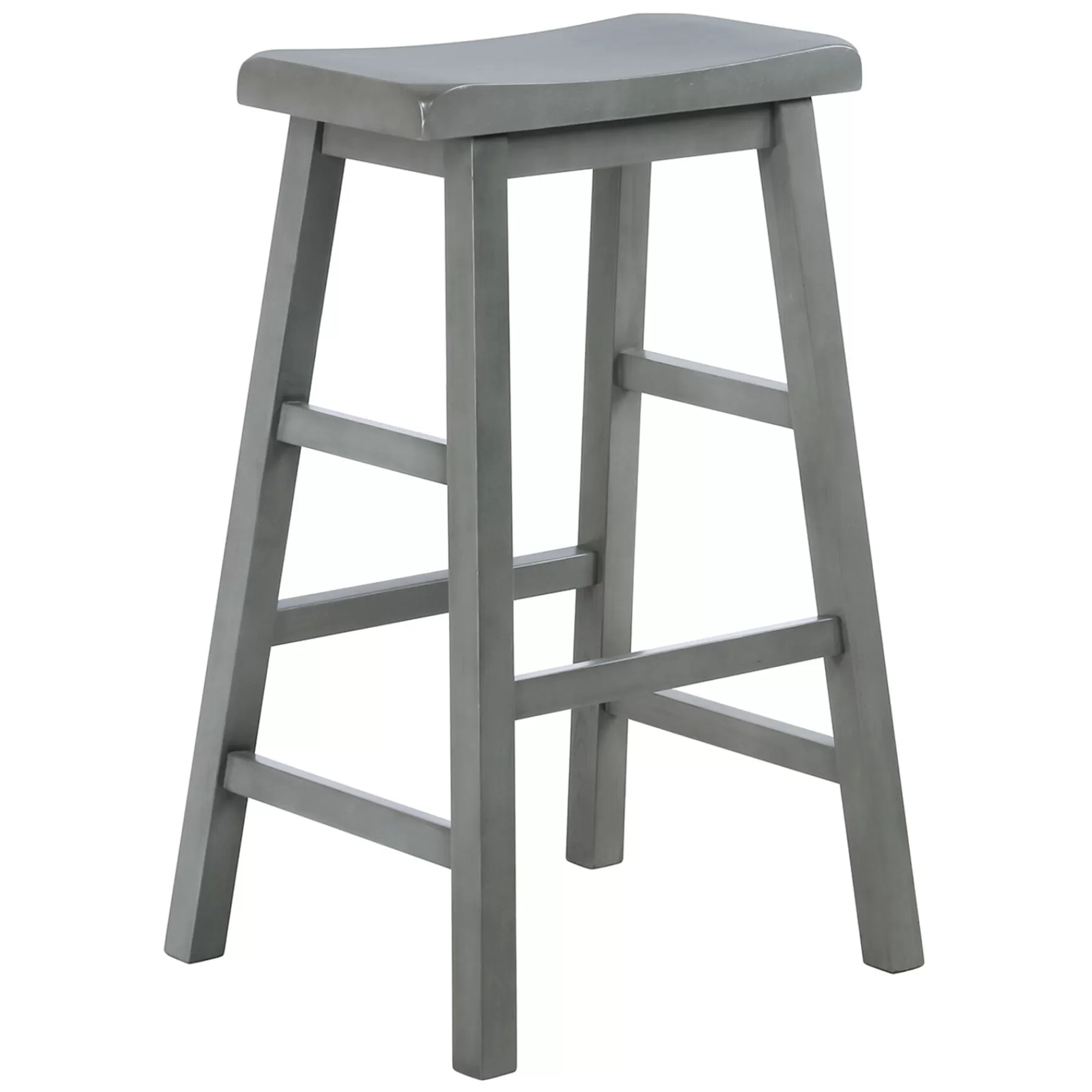 Grey Saddle Backless Barstool, 29 Fashion^* Discount