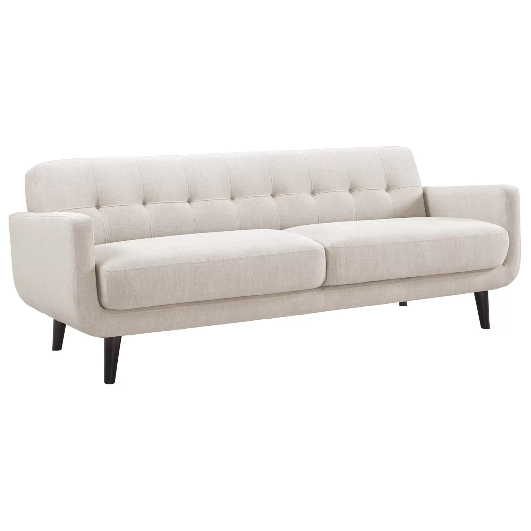 Hadley Tufted Back Sofa, Taupe Opening Sales^* Sale