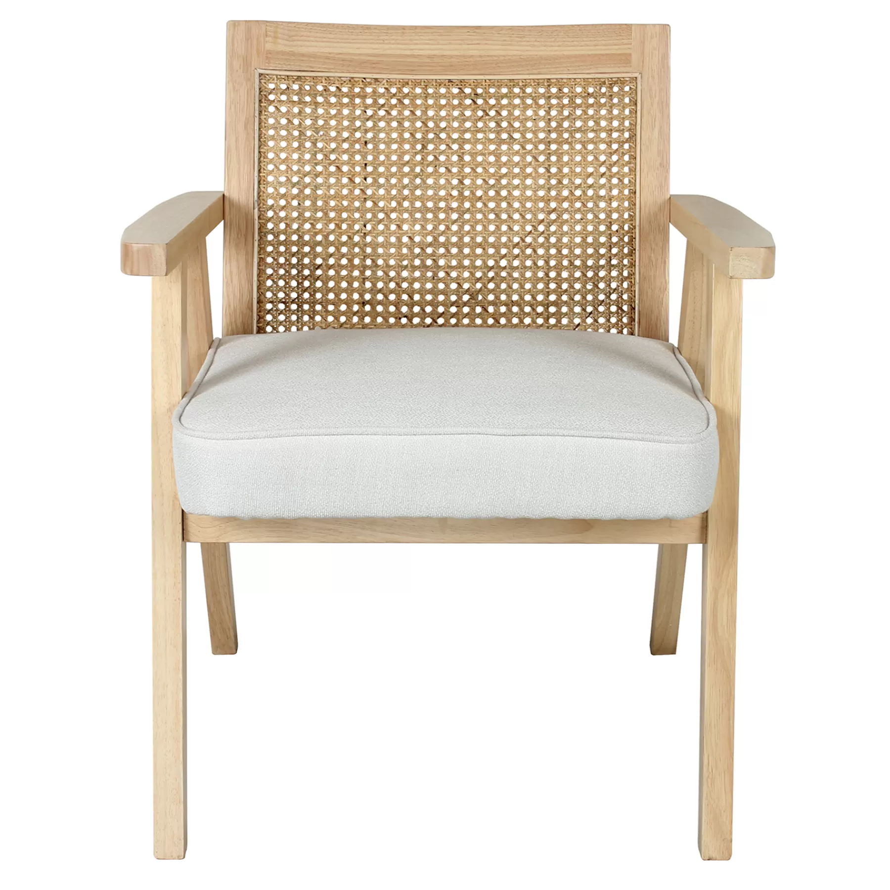 Honeybloom Kanon White Oak Accent Chair Opening Sales^* Best Sale