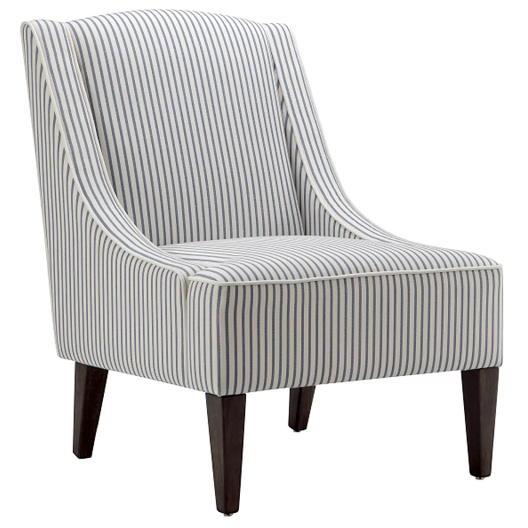 Honeybloom Kayson Striped Accent Chair Flash Sale^* Outlet