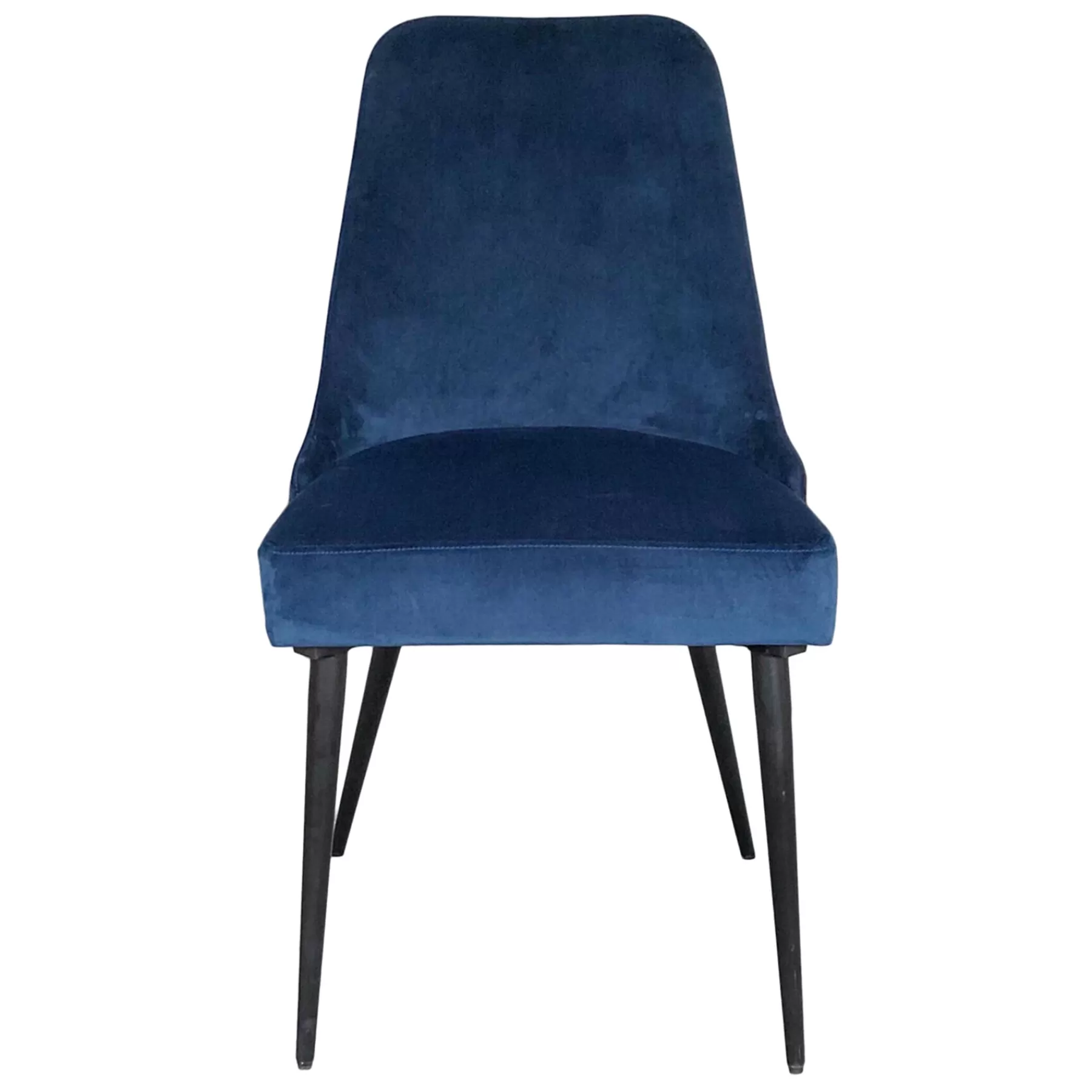 Indigo Blue Velvet Dining Chair Premium^* Best Sale