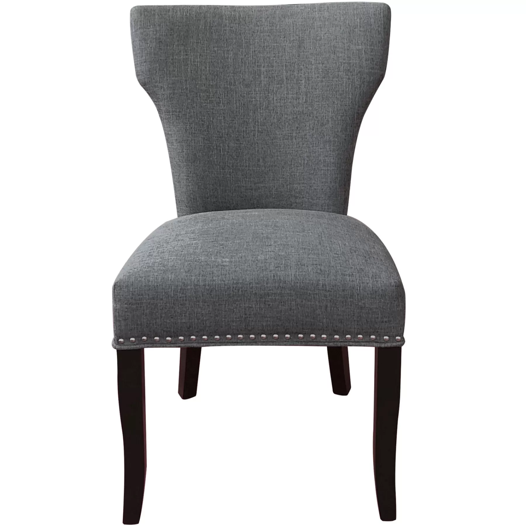 Jhene Ii Grey Studded Back Dining Chair Low Price^* Fashion