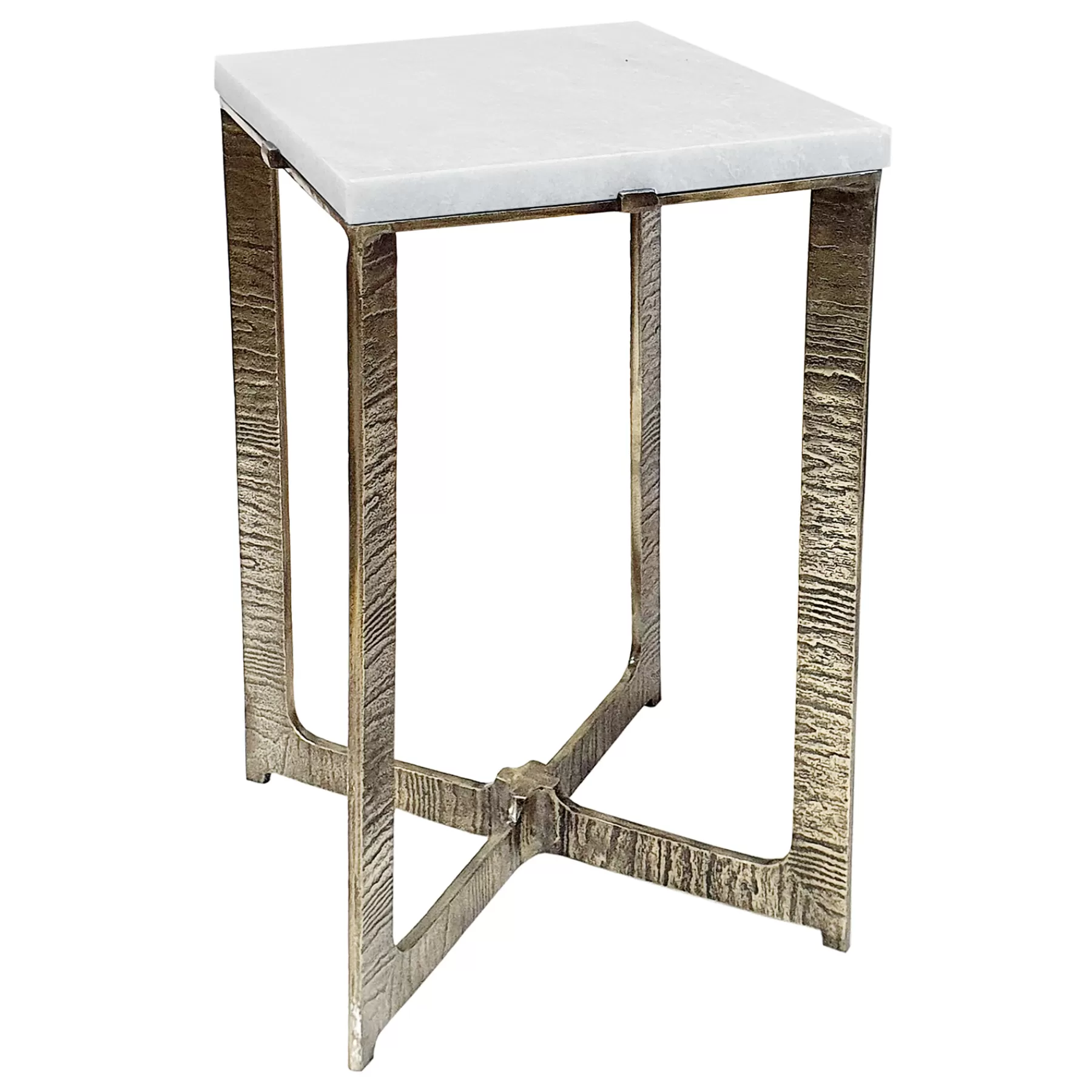 Judd Grey Accent Table With Marble Top Exquisite Gifts^* Hot