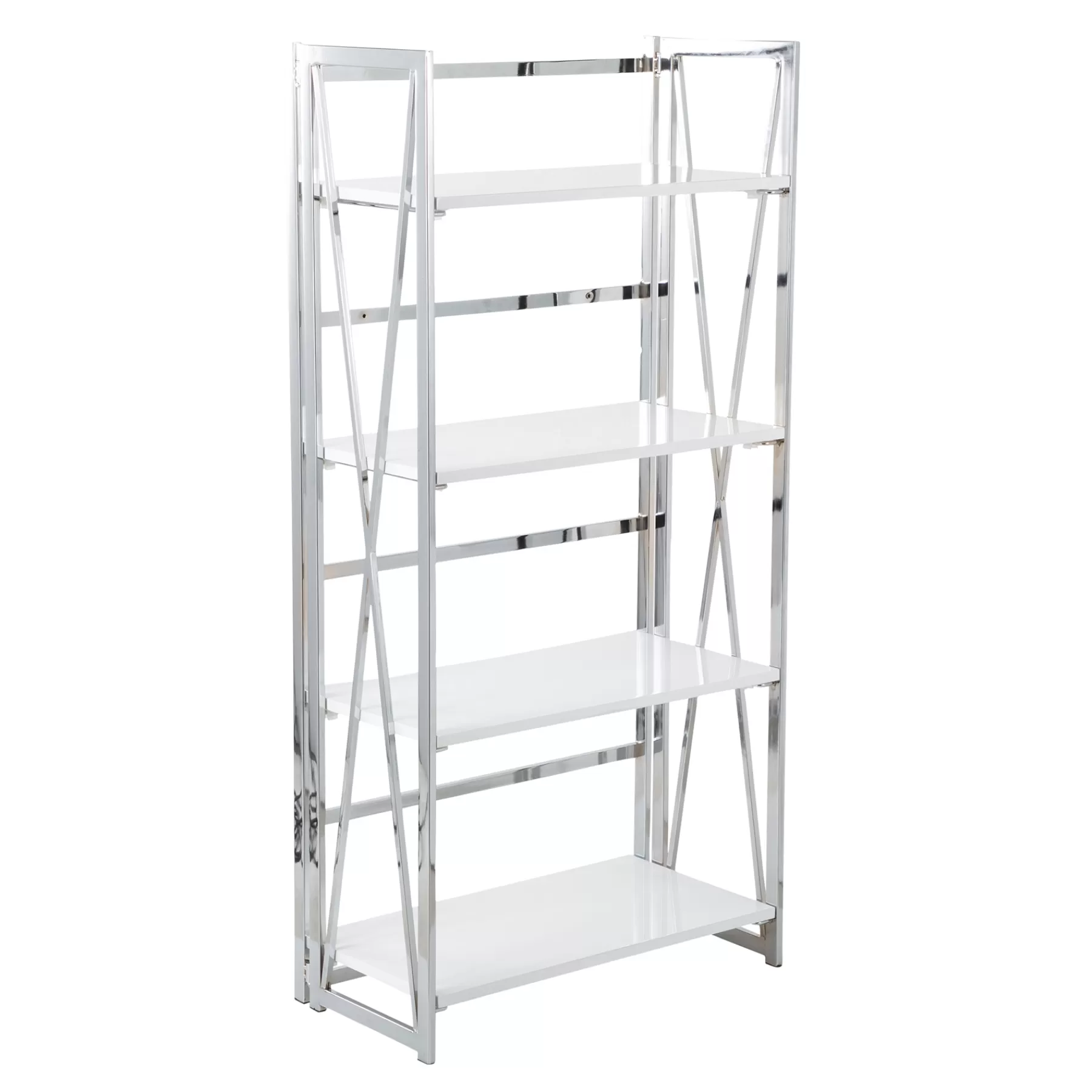 Laila Ali Astrid Chrome Bookshelf Promotion^* Online