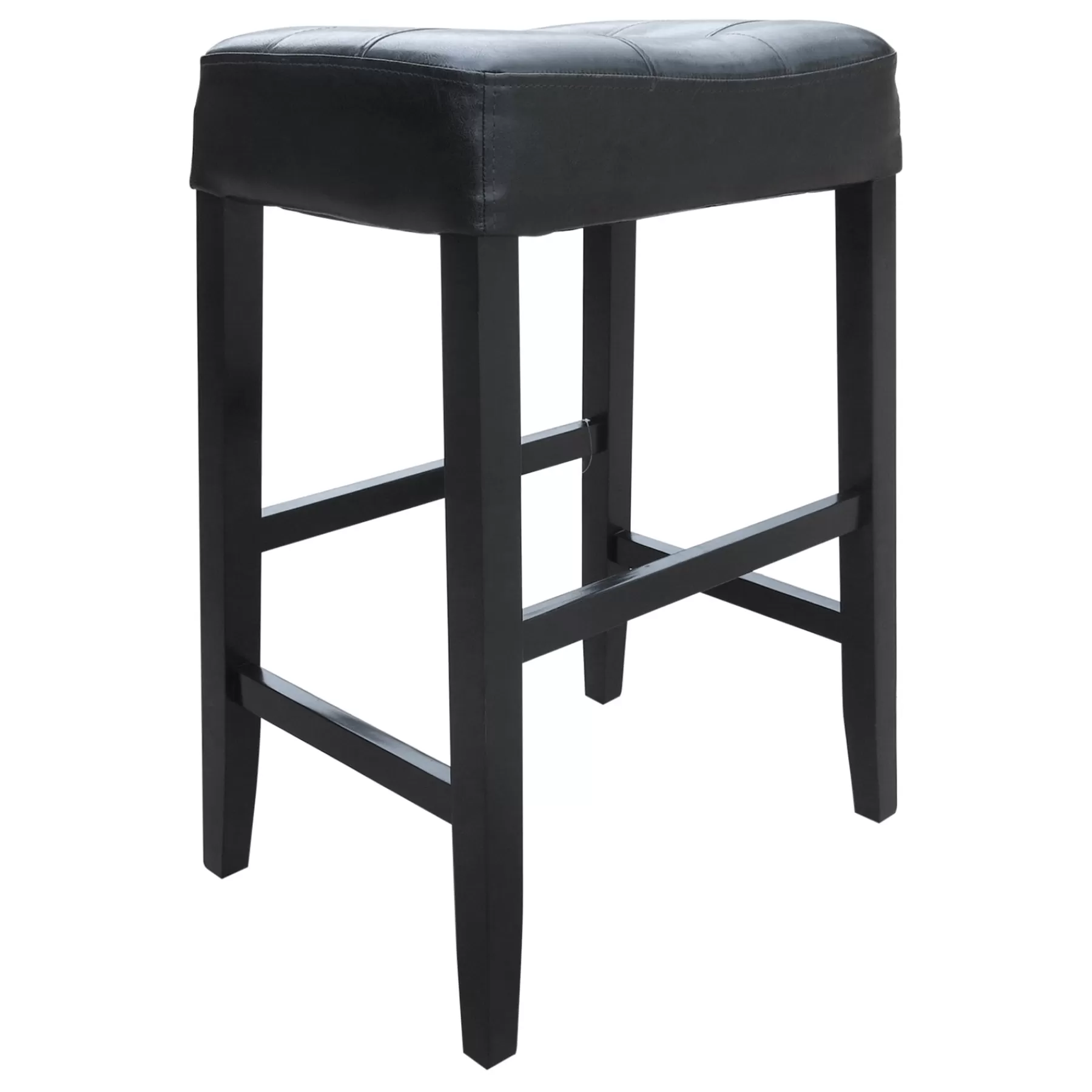 Madison Black Backless Barstool, 29 Outlet^* Outlet