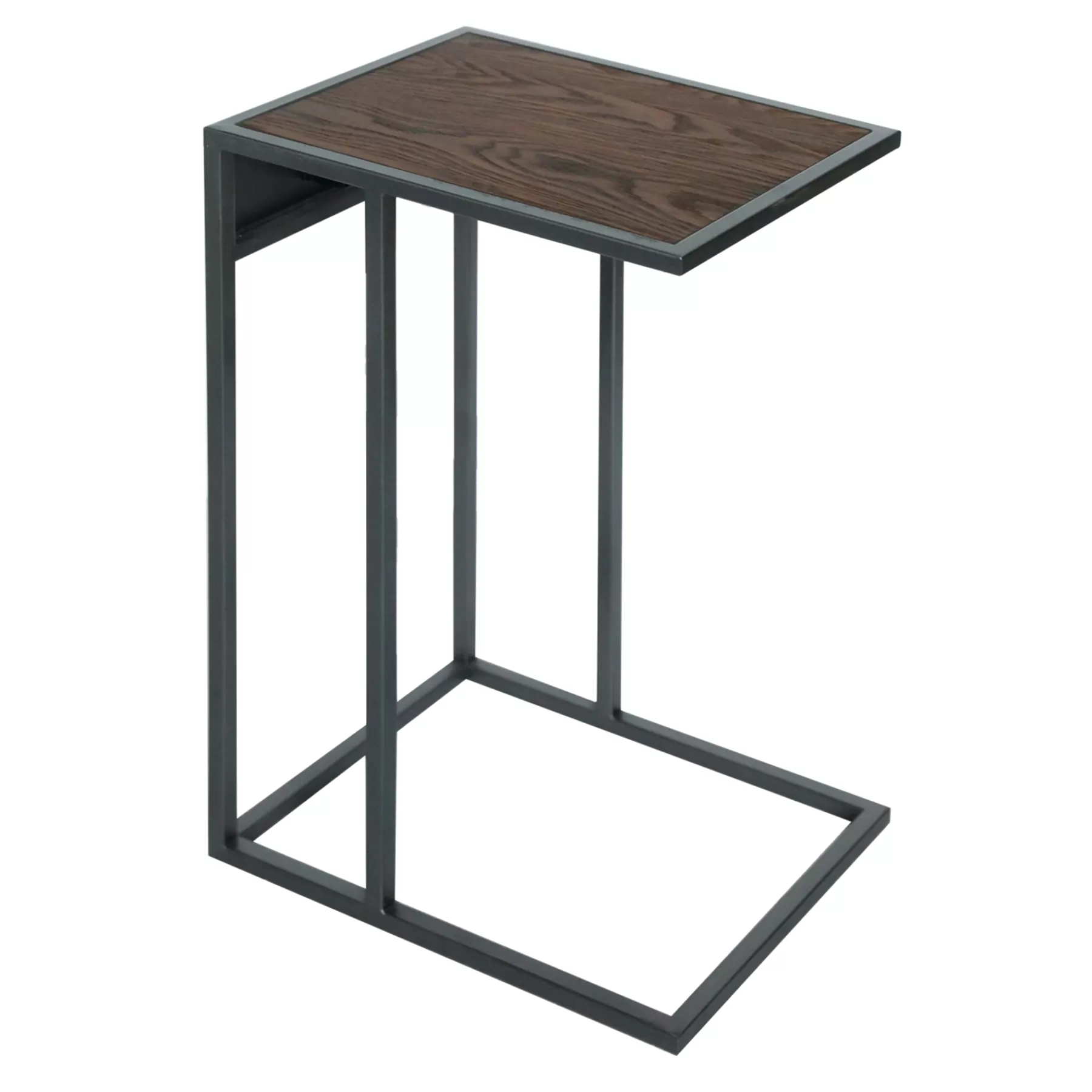 Metal C-Table With Usb Port, Brown Promotion^* Best Sale