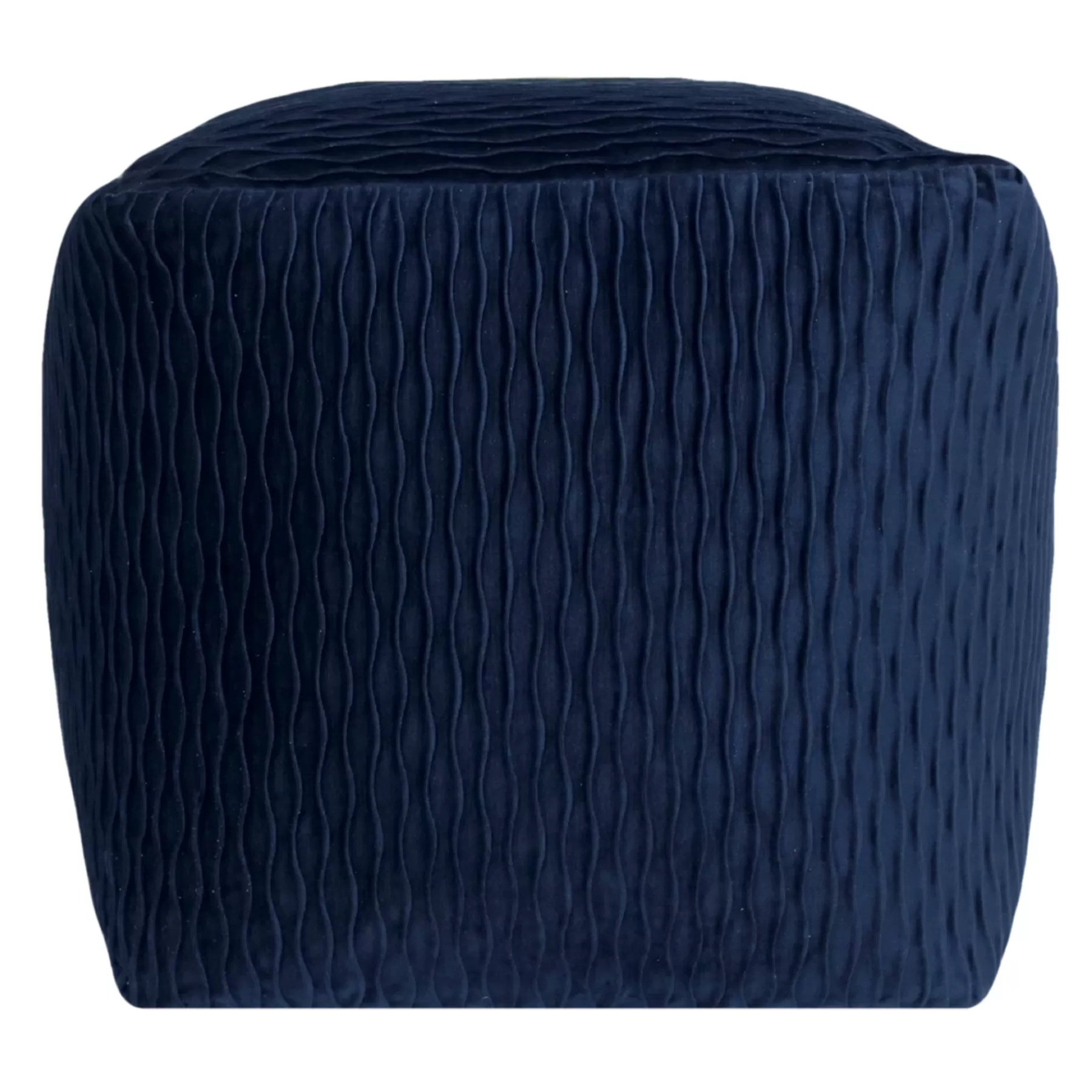 Navy Ripple Pouf Gift Selection^* Online