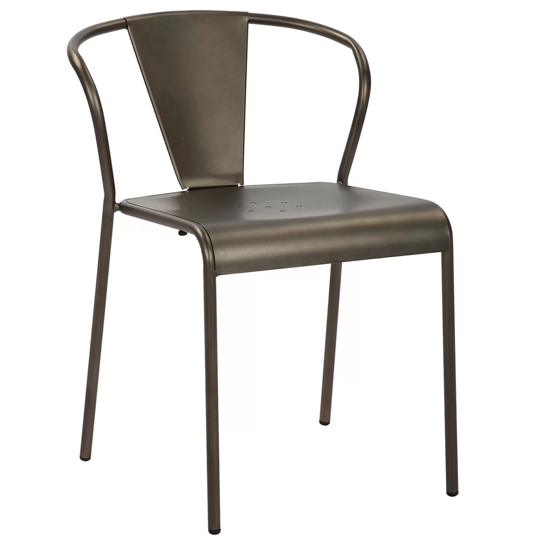 Nova Dark Grey Metal Dining Chair Less Expensive^* Hot