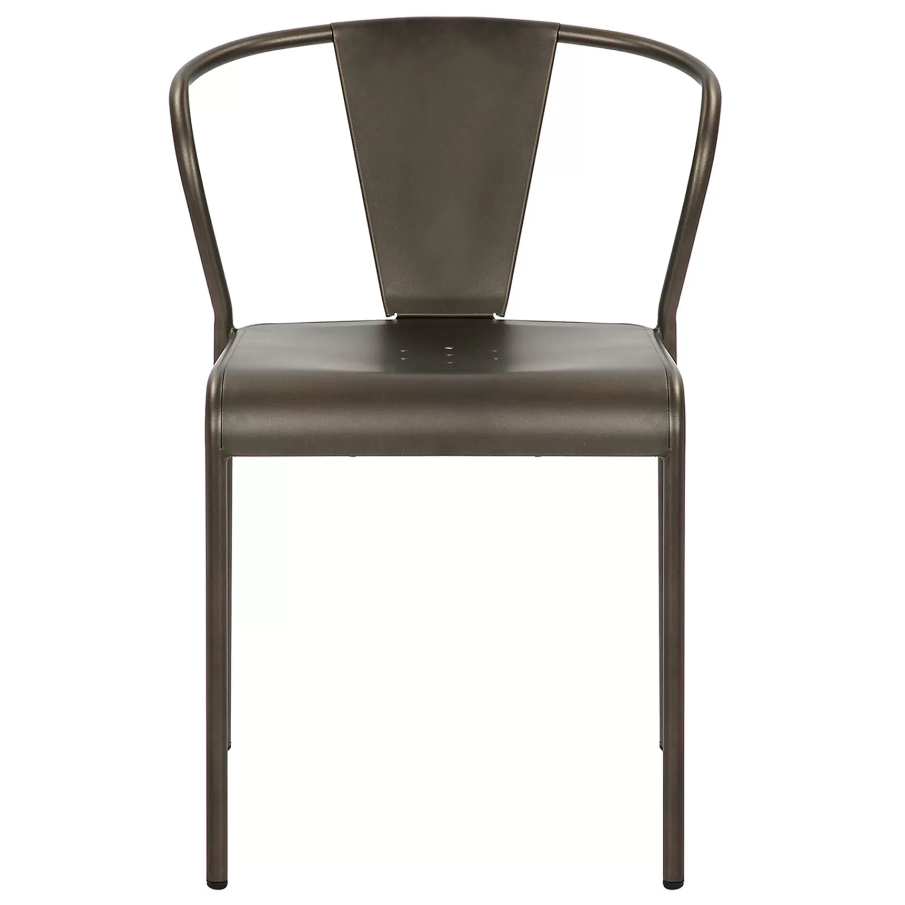 Nova Dark Grey Metal Dining Chair Less Expensive^* Hot