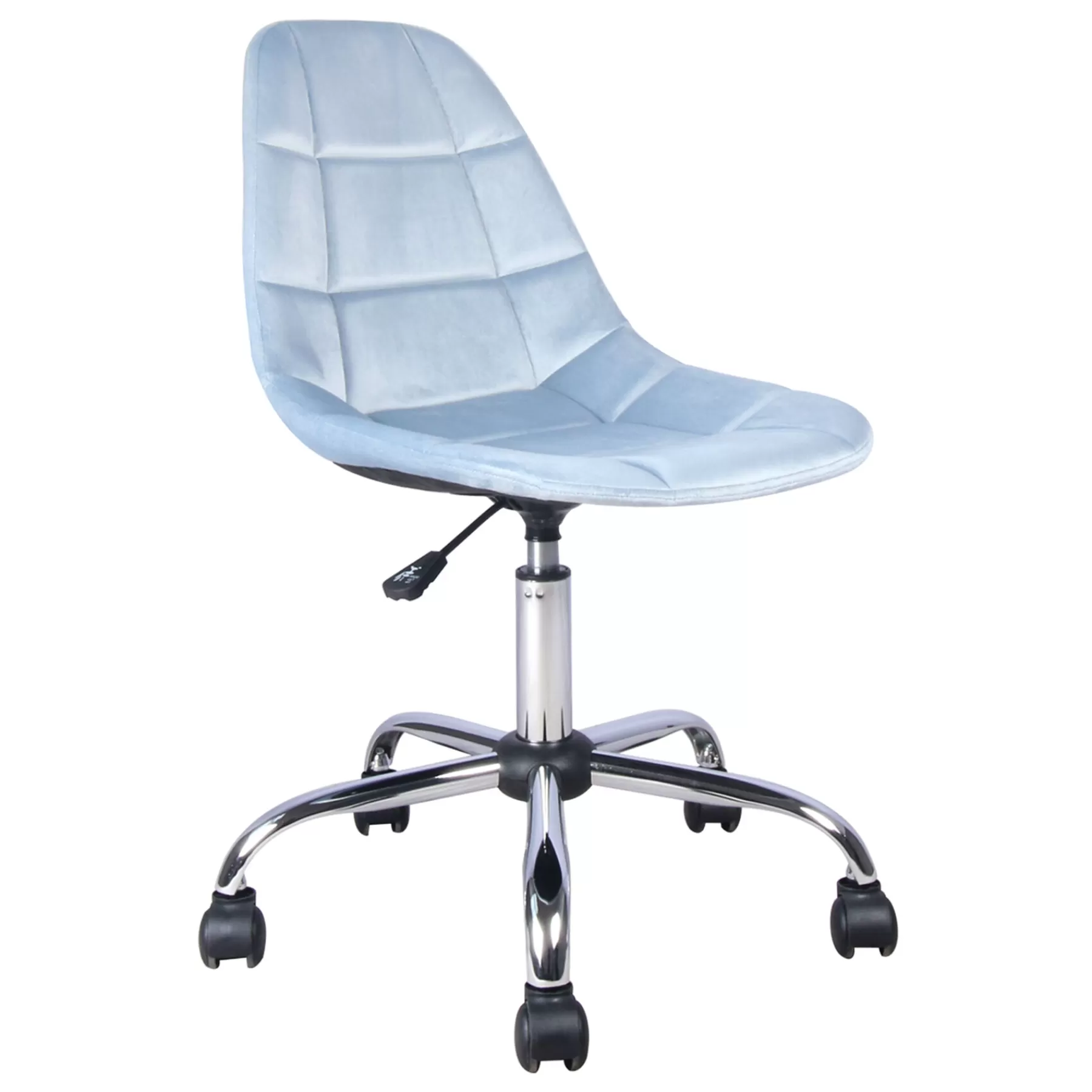 Olivia Blue Velvet Office Chair Exquisite Gifts^* Fashion