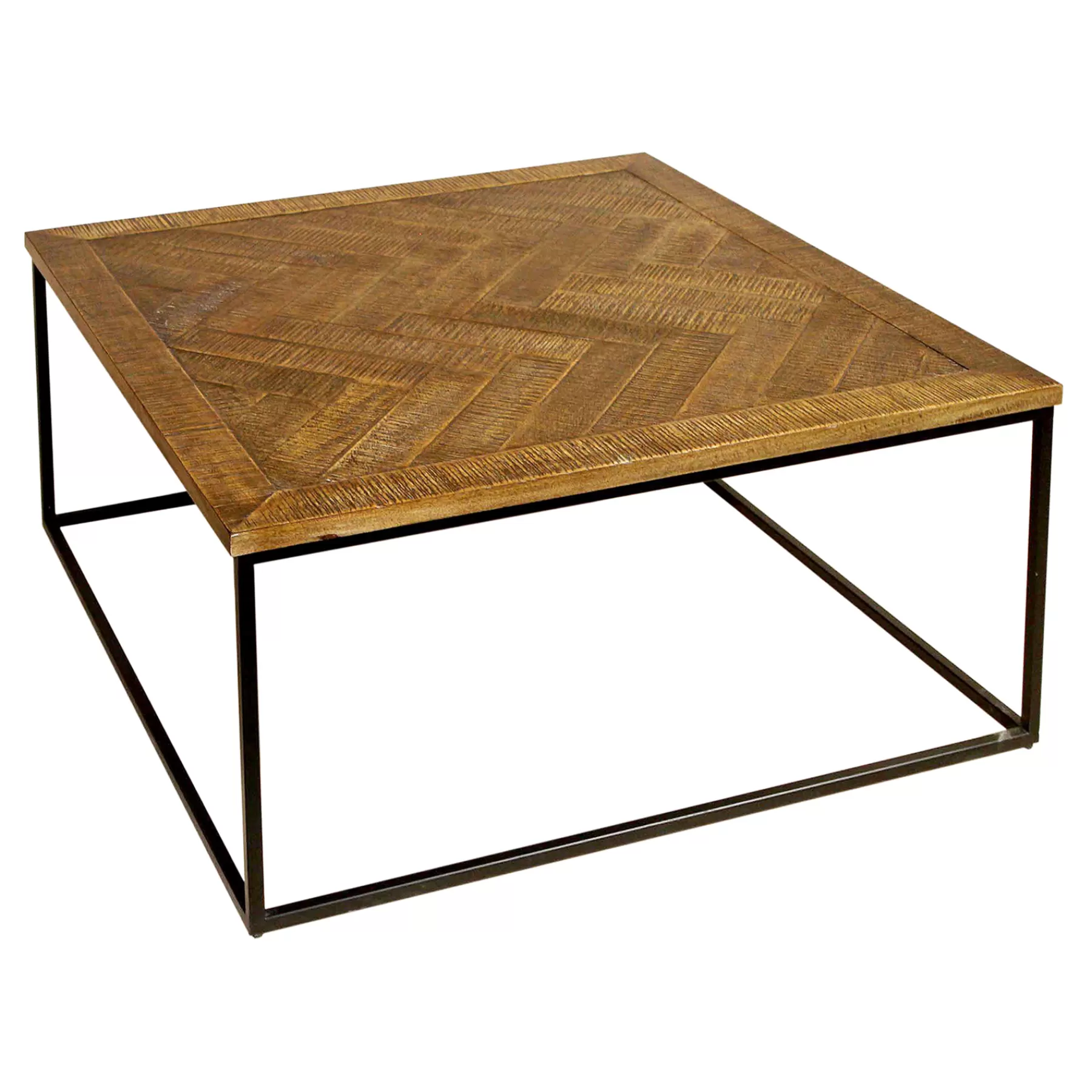 Parquet Wood Top Coffee Table Exquisite Gifts^* Store