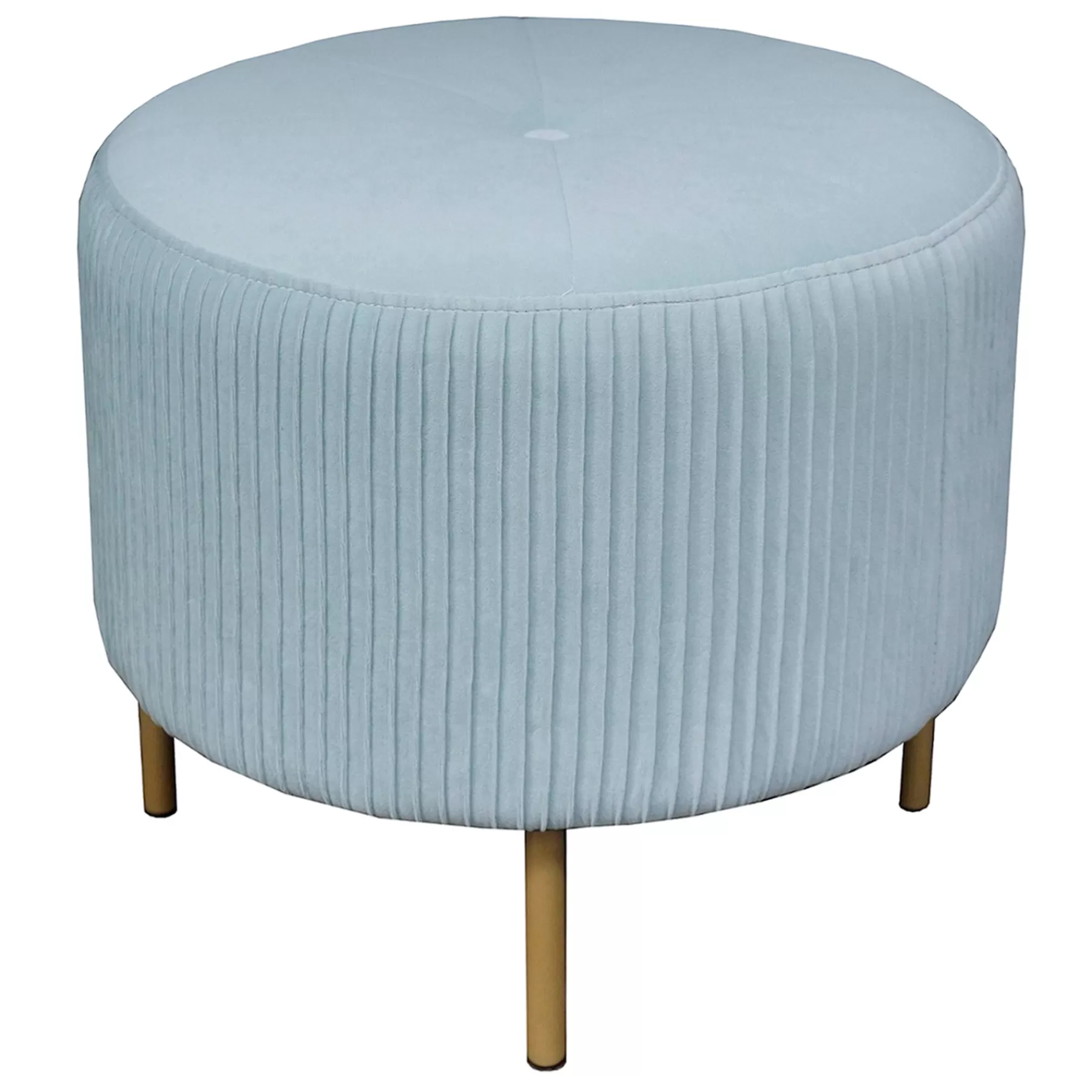 Piper Pleated Ottoman Premium^* New