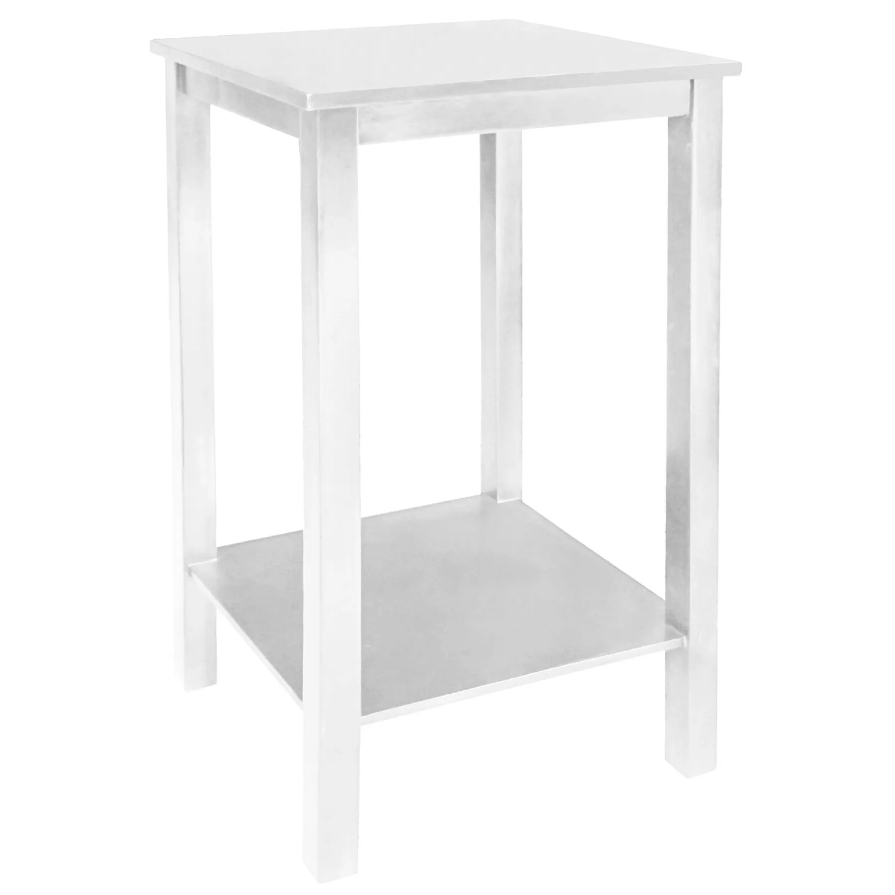 Pratt White Square Accent Table, 25 Cheaper^* Flash Sale