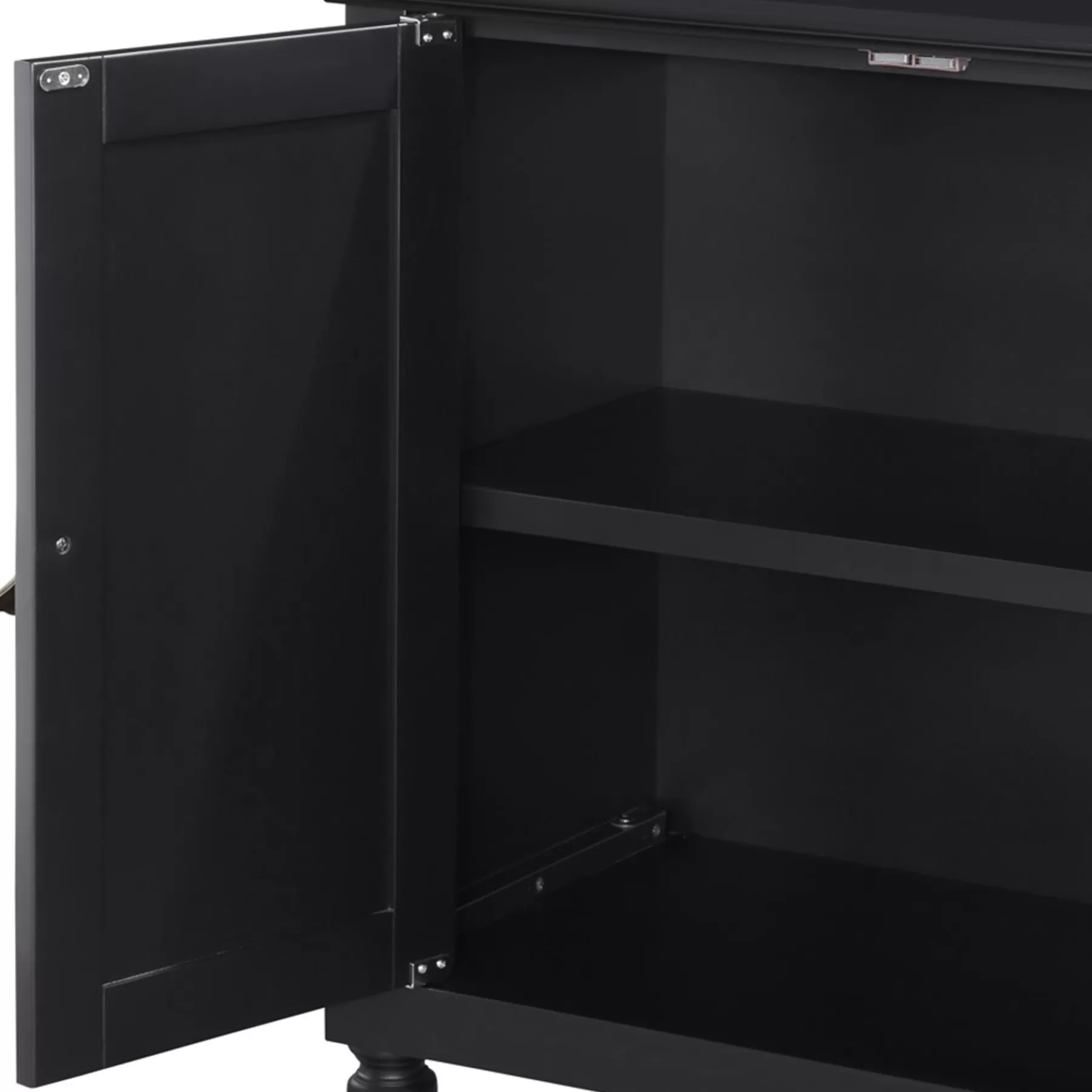 Providence Asbury Black 2-Door Cabinet Cheaper^* Cheap