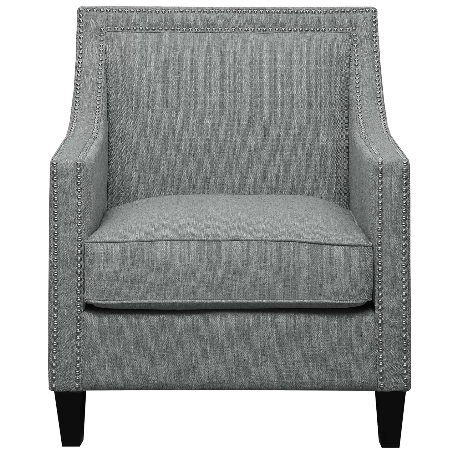 Providence Erica Studded Accent Chair, Grey Promotion^* Clearance