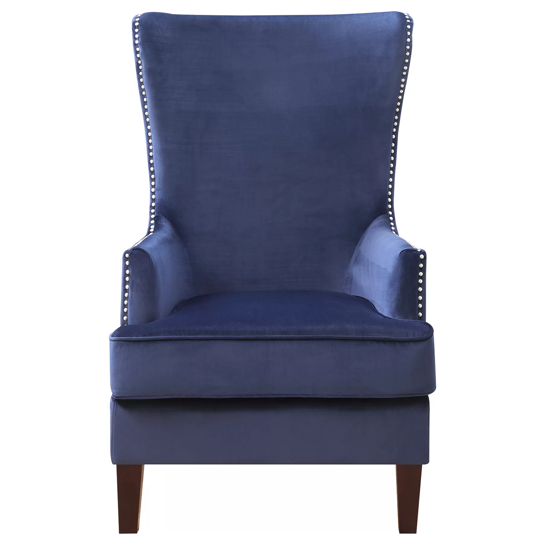 Providence Kori Accent Chair, Navy Less Expensive^* Flash Sale