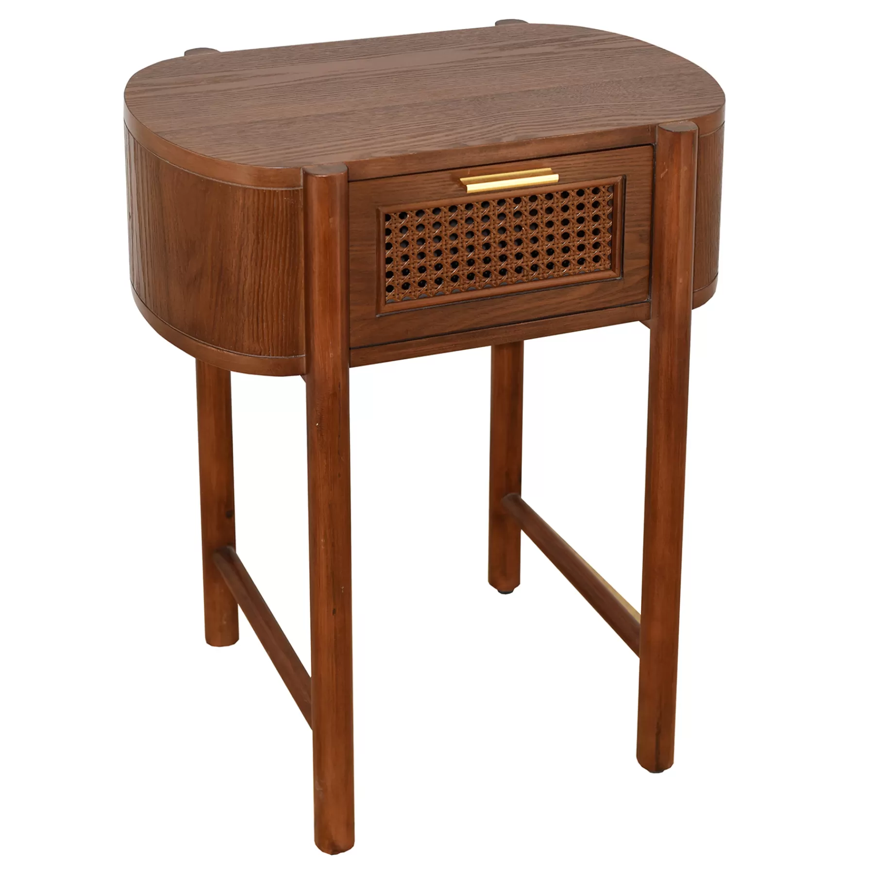 Reston Round-Corner End Table Premium^* Discount