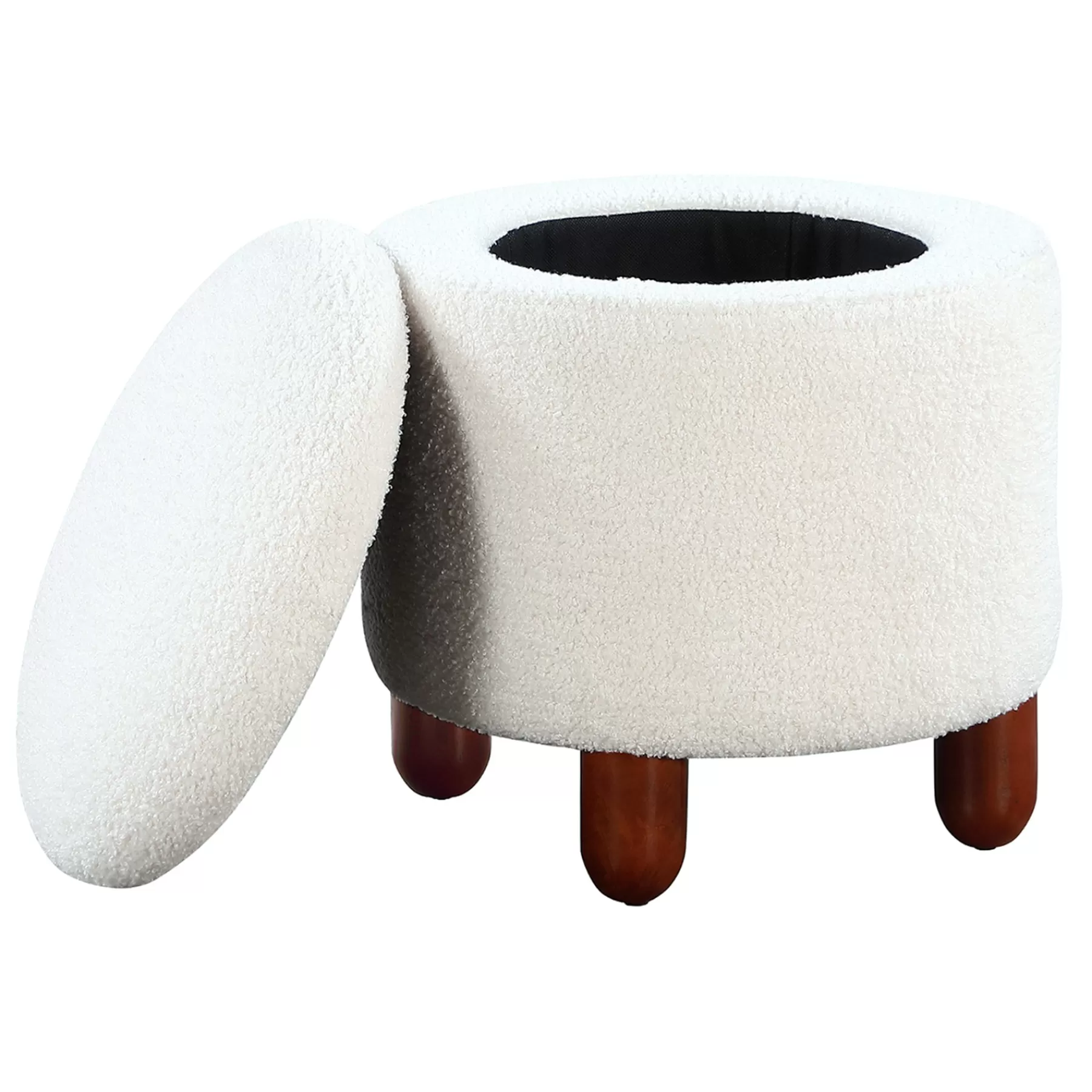 Shay White Storage Ottoman Discount Online^* Flash Sale