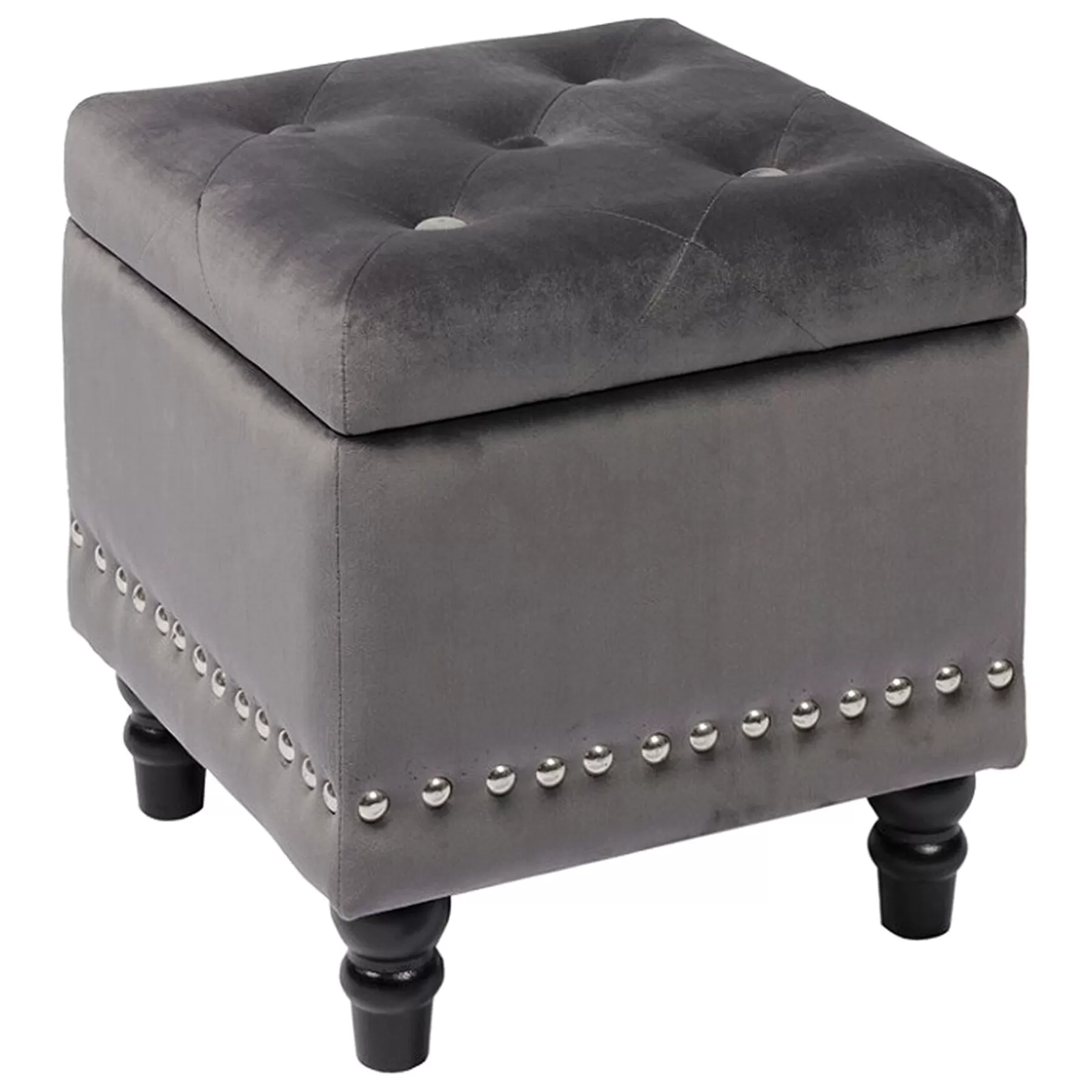 Stanley Grey Storage Ottoman Premium^* Hot