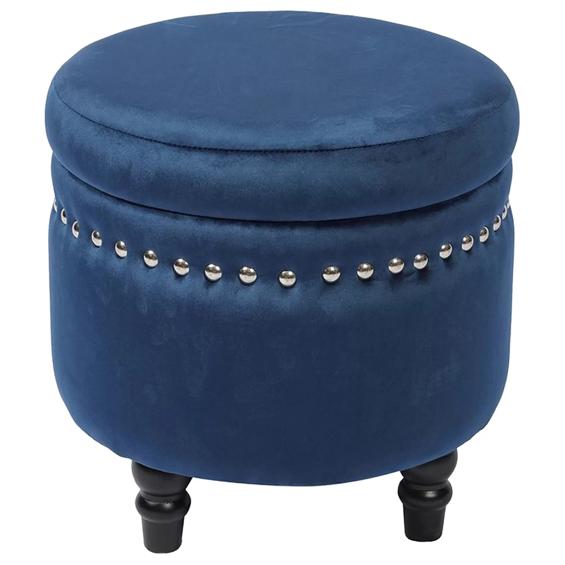 Stanley Navy Storage Ottoman Premium^* New