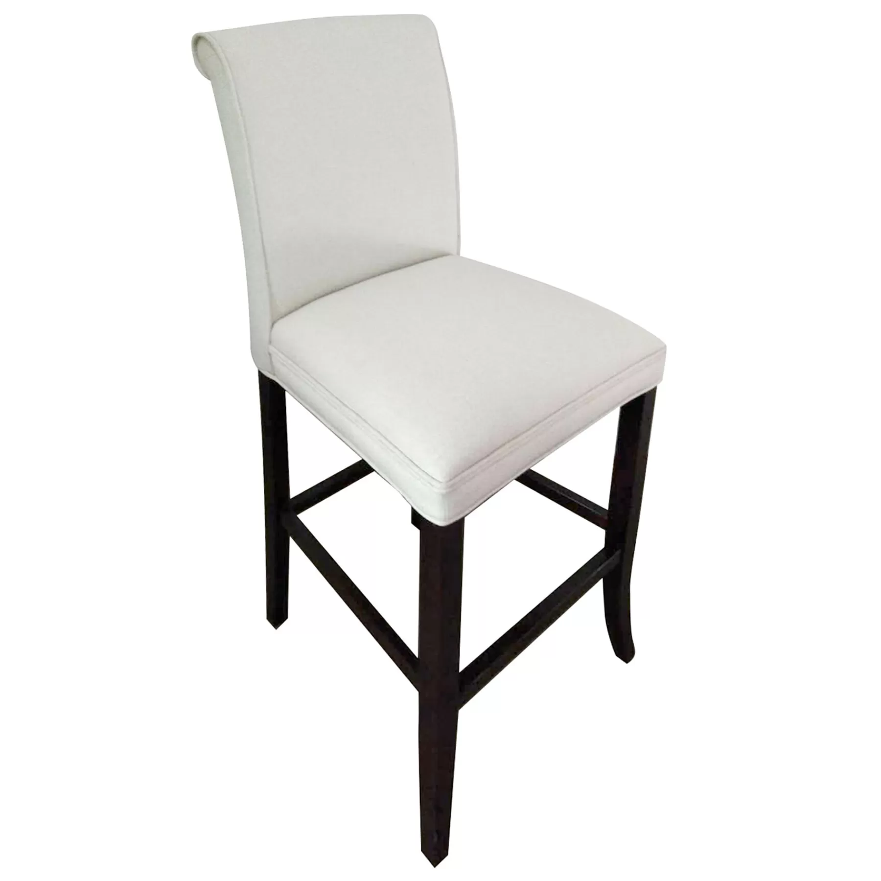 Tatum Ivory Tall Tufted Back Barstool Good Quality^* Sale