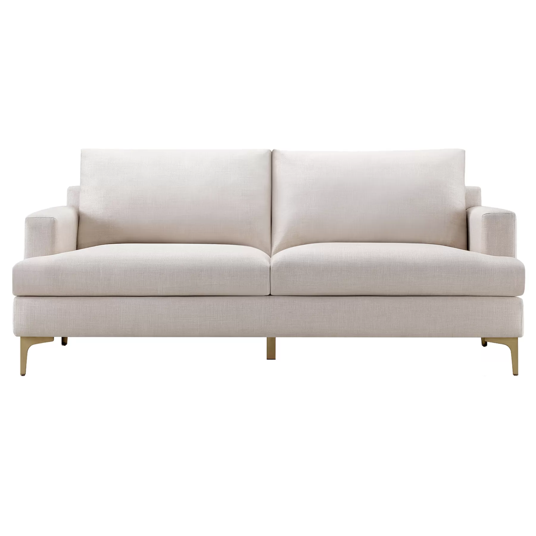 Tribeca Ivory Upholstered Sofa Opening Sales^* Flash Sale