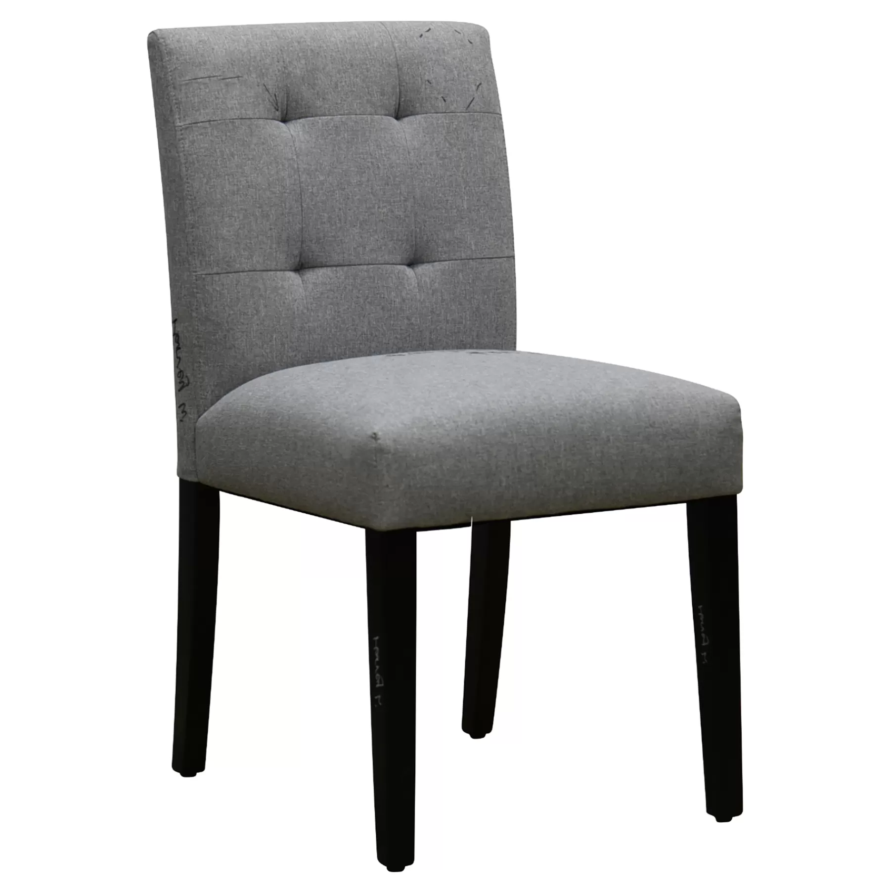 Tufted Dining Chair, Grey Flash Sale^* Online