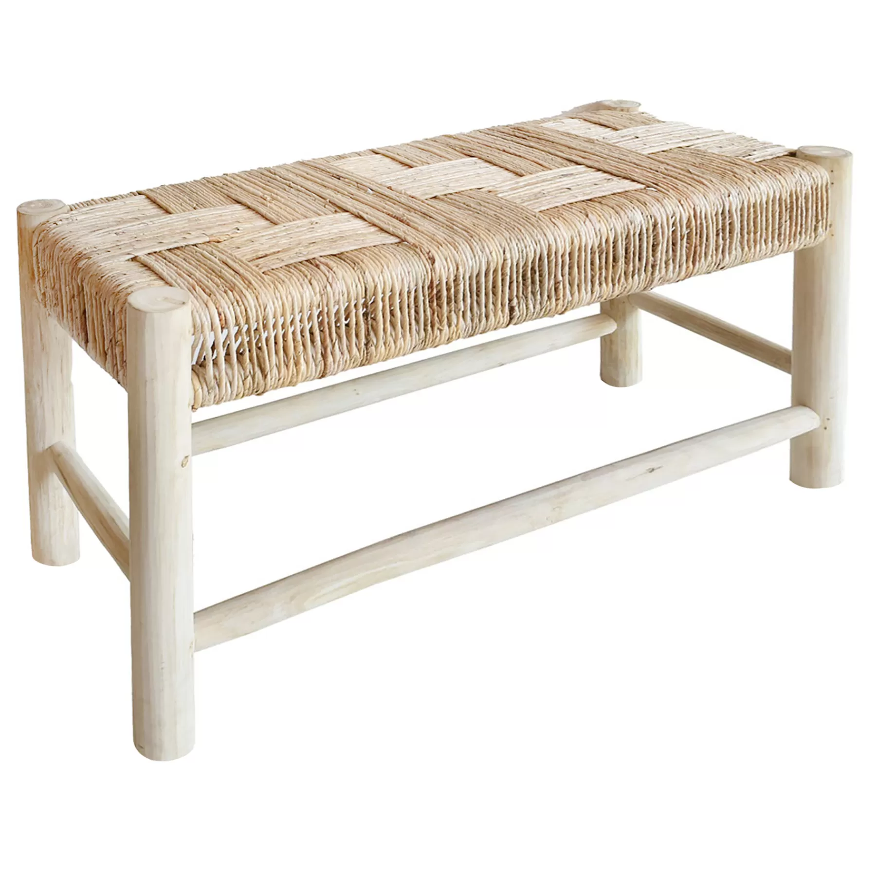 Ty Pennington Abaca Bench Flash Sale^* Cheap