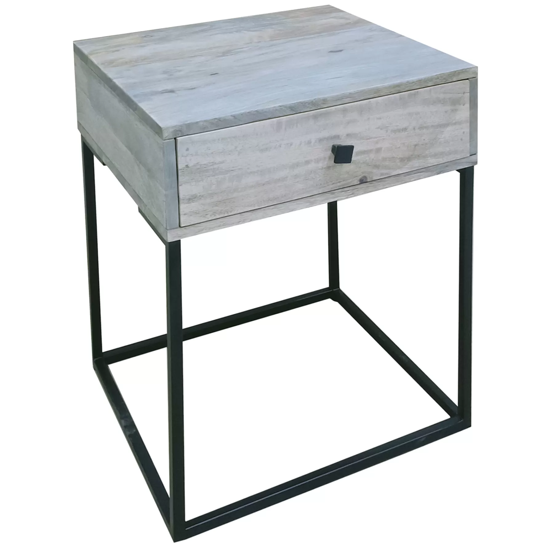 Whitewashed Nightstand Discount Online^* Cheap