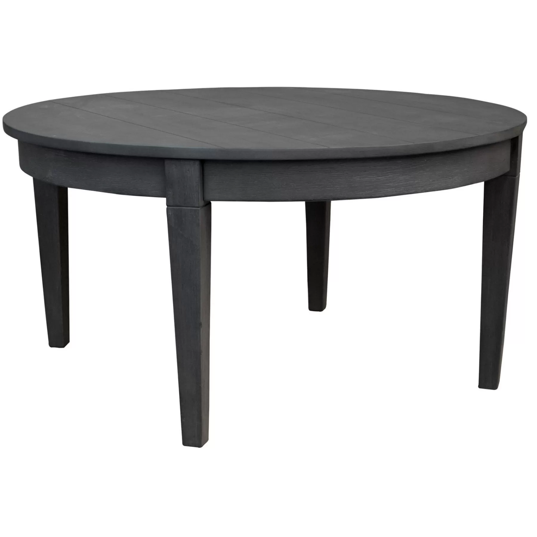 Wooden Slat Round Coffee Table Online Discount^* Sale